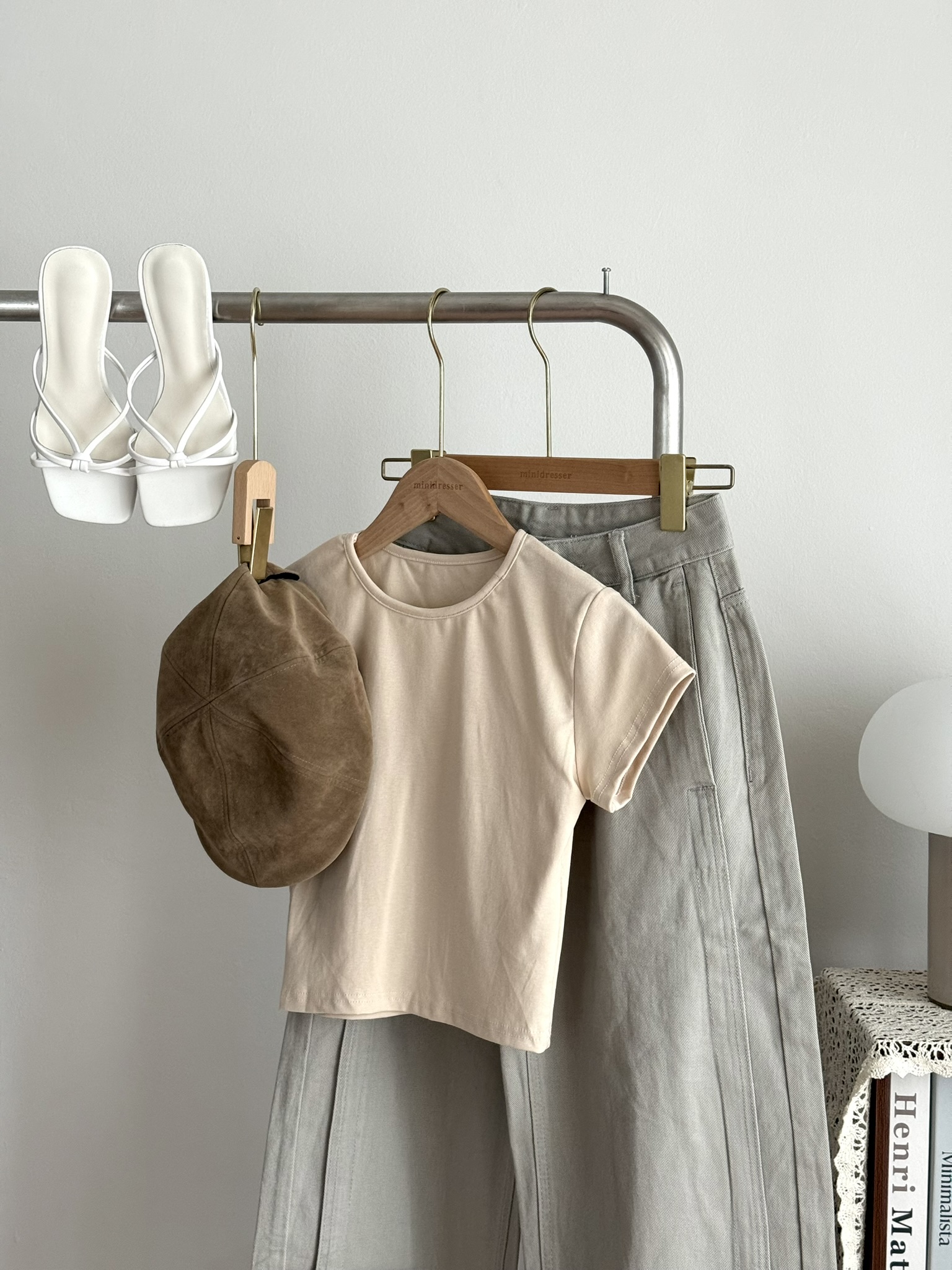 Kyle Cropped Top | Cream