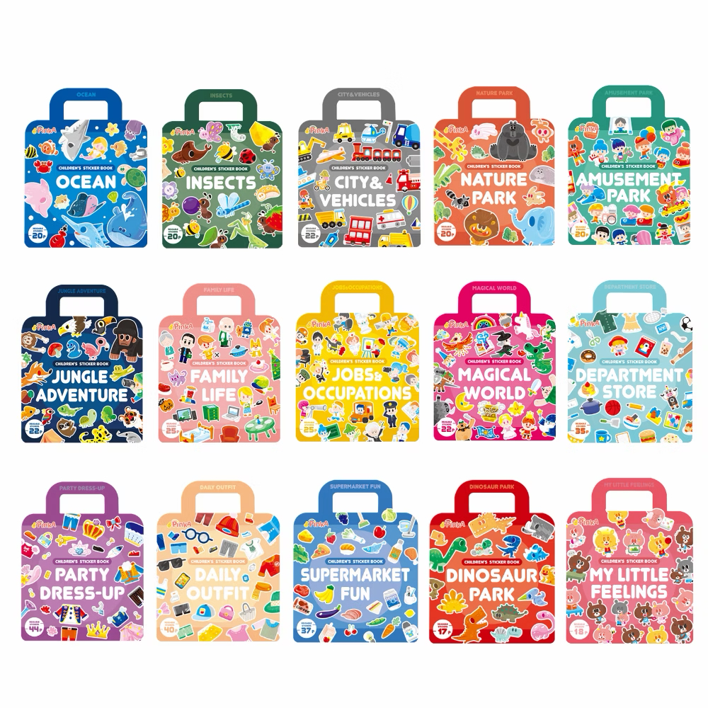 PinkA 果凍貼紙書