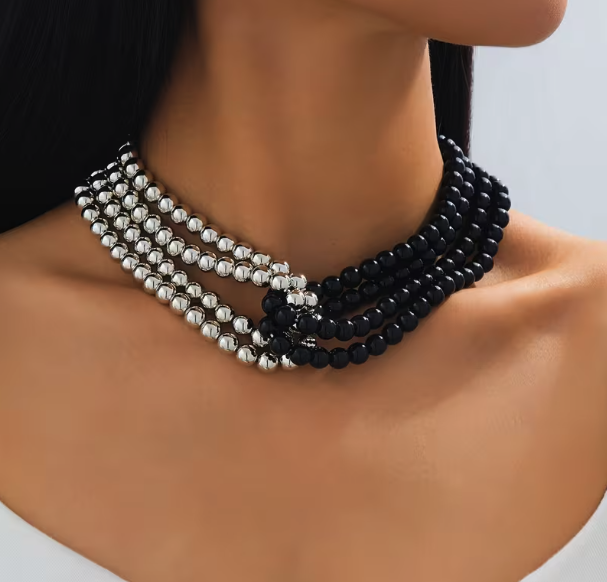 Multilayer Choker Short Necklace