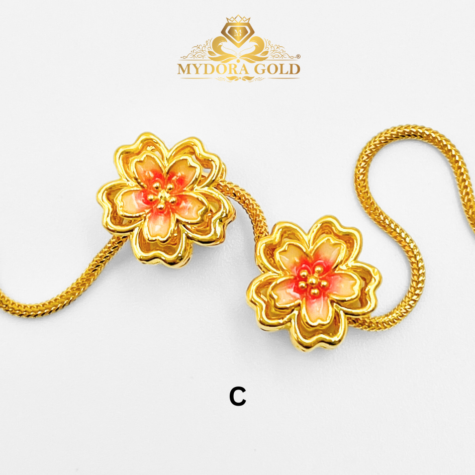 MYDORA Charm Bead Sakura Series (5G) l EMAS 916/22K
