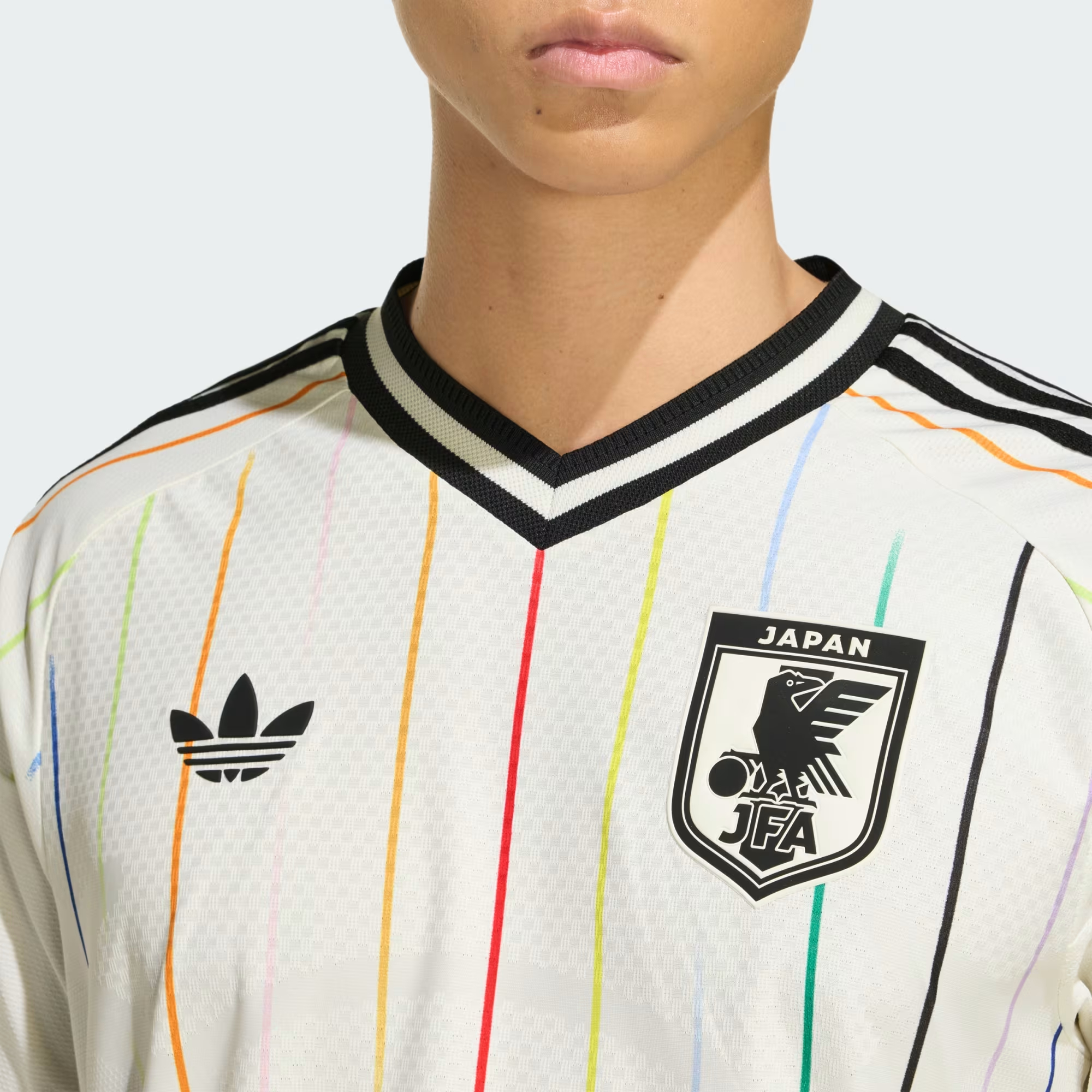 職人傑作 ⚽ Adidas Japan 日本國家隊 2026-27 作客長袖球員版球衣 (可加印字及臂章) JZ9698