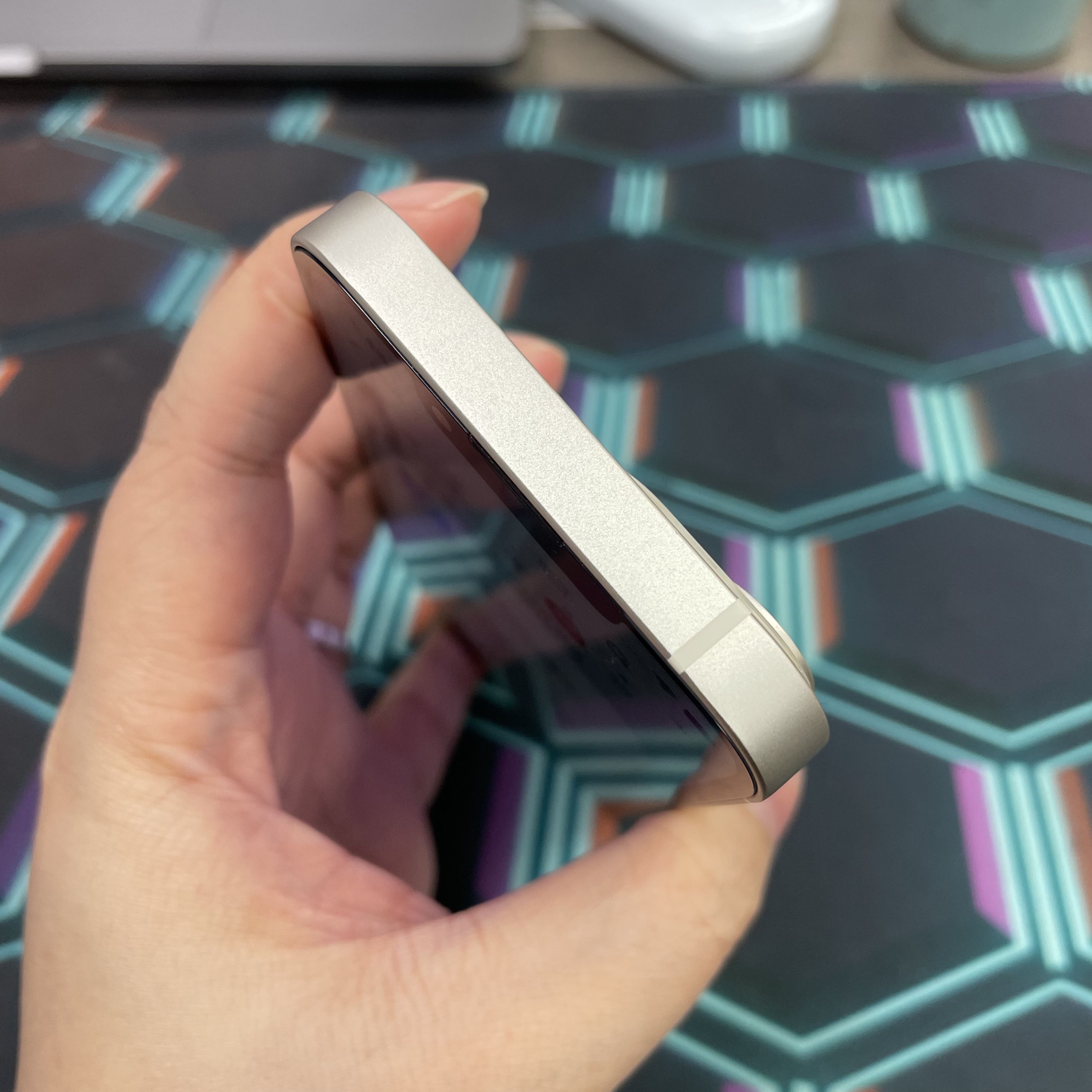 *8381 13 mini 超靚機 512GB 電100 白色 white