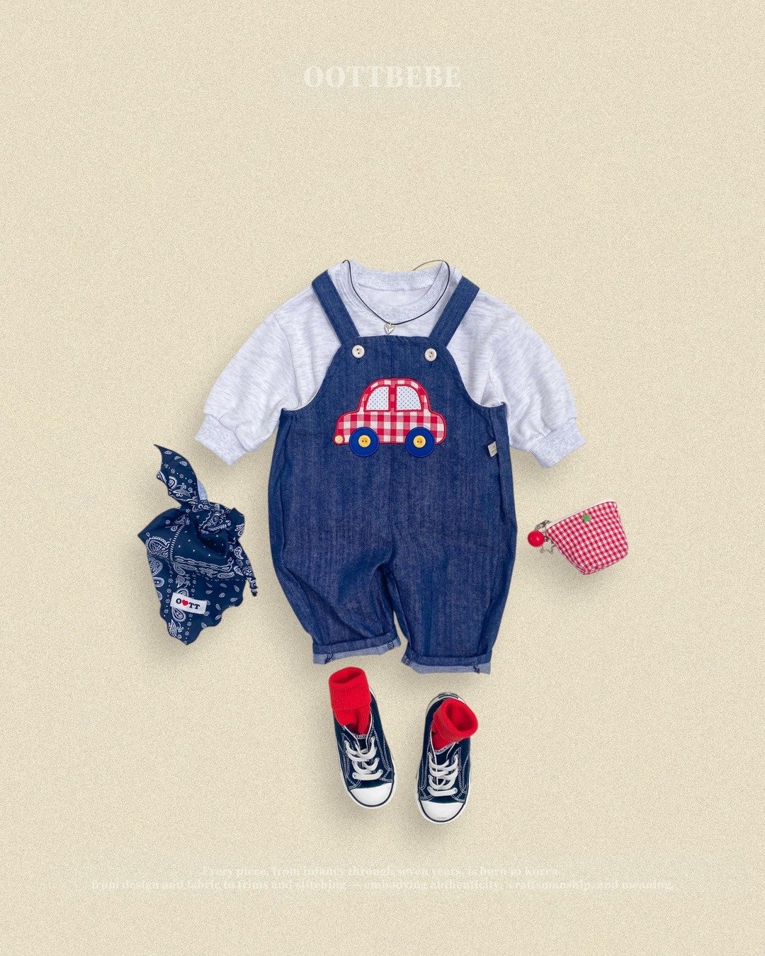 OOTT | Boongboong-i Denim Overalls