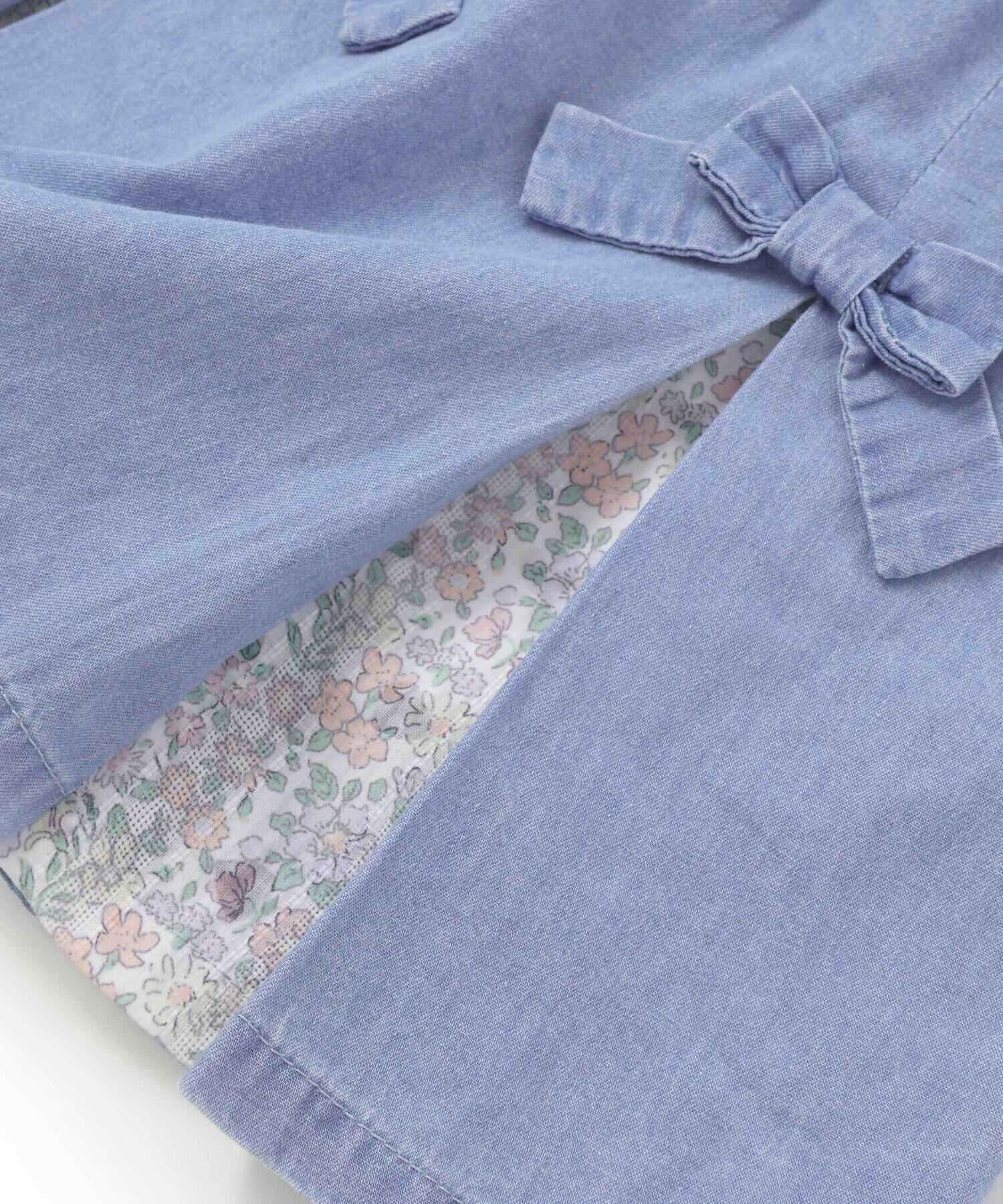 🆕【⭐訂購⭐】🌀 🇯🇵 日本直送 緞帶 碎花褶襉裙褲［2款選］🌀[ELDA-0150][260516]