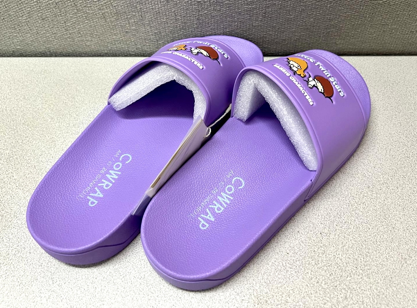 🎌日本直送🎌CoWRAP x Sanrio 彩色系列 拖鞋