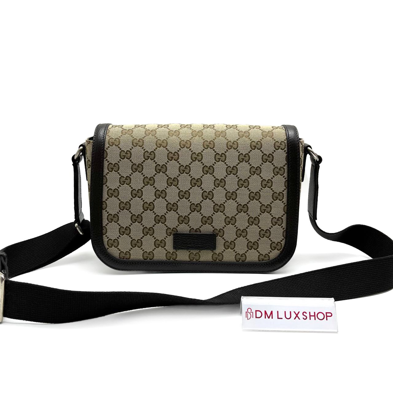 Gucci GG Canvas Messenger Sling Bag