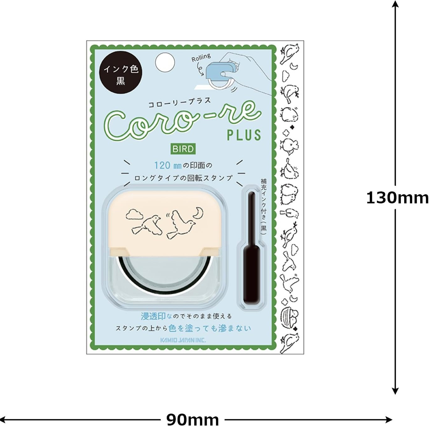 現貨｜BIRD 小鳥 日版 CORO-RE PLUS 轆轆 印章 (230013)