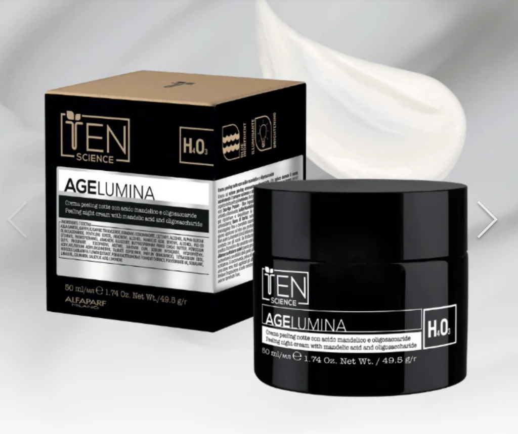 意大利 TEN SCIENCE AGE 花酸海洋抗老面霜面膜 250ML | TEN SCIENCE AGE 光感煥白雙用潔膚霜面膜 250G專業線SALON裝 