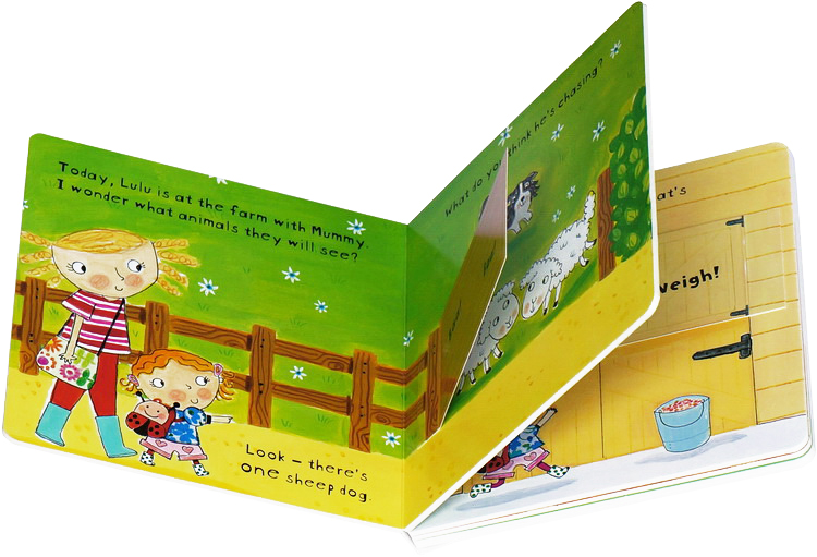 Bloomsbury Publishing LULU 認知早教系列翻翻書 Lulu loves Numbers