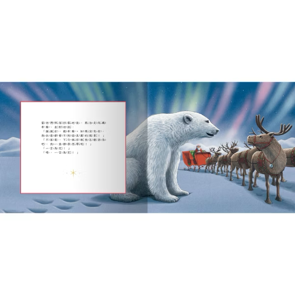 Dasher and the Polar Bear 極光下的相遇