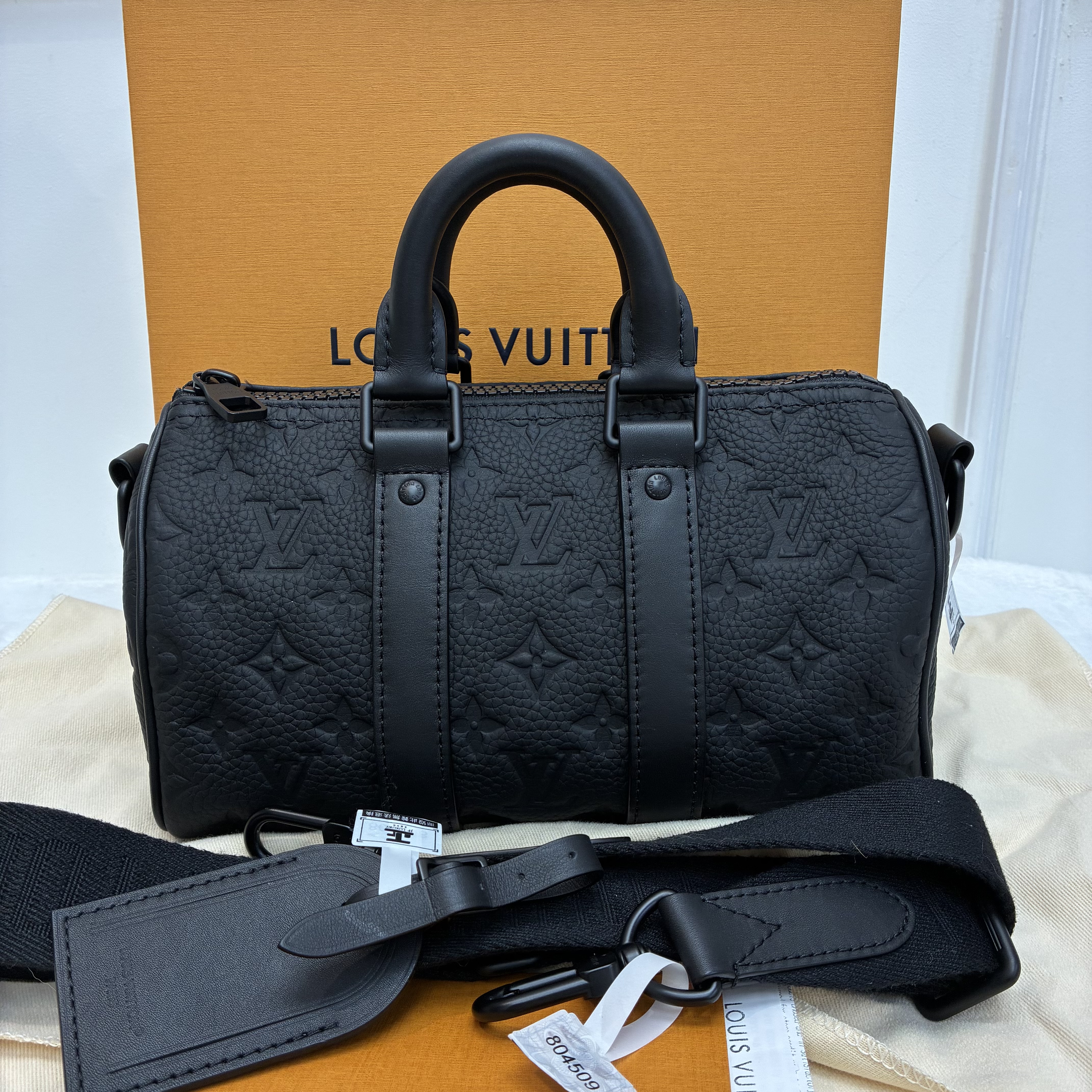 FullSet LV Keepall 25 黑色男士最愛🖤