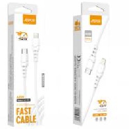 ASPOR A099L 2M 27W USBC TO IPH FAST CHARGING CABLE-CABLE:17W 2M