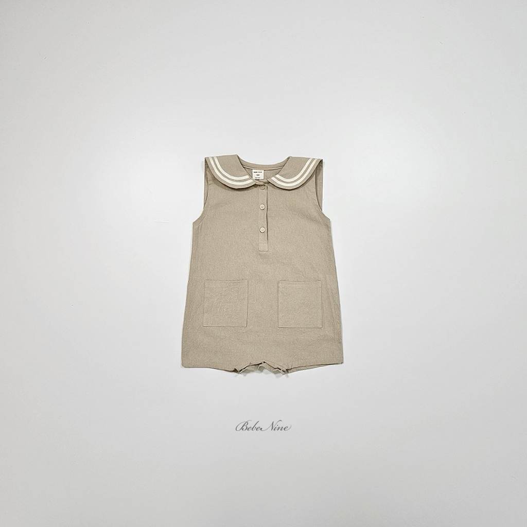 ☀️預訂 韓國直送☀️🇰🇷Bebenine三色海洋風水手無袖連身服