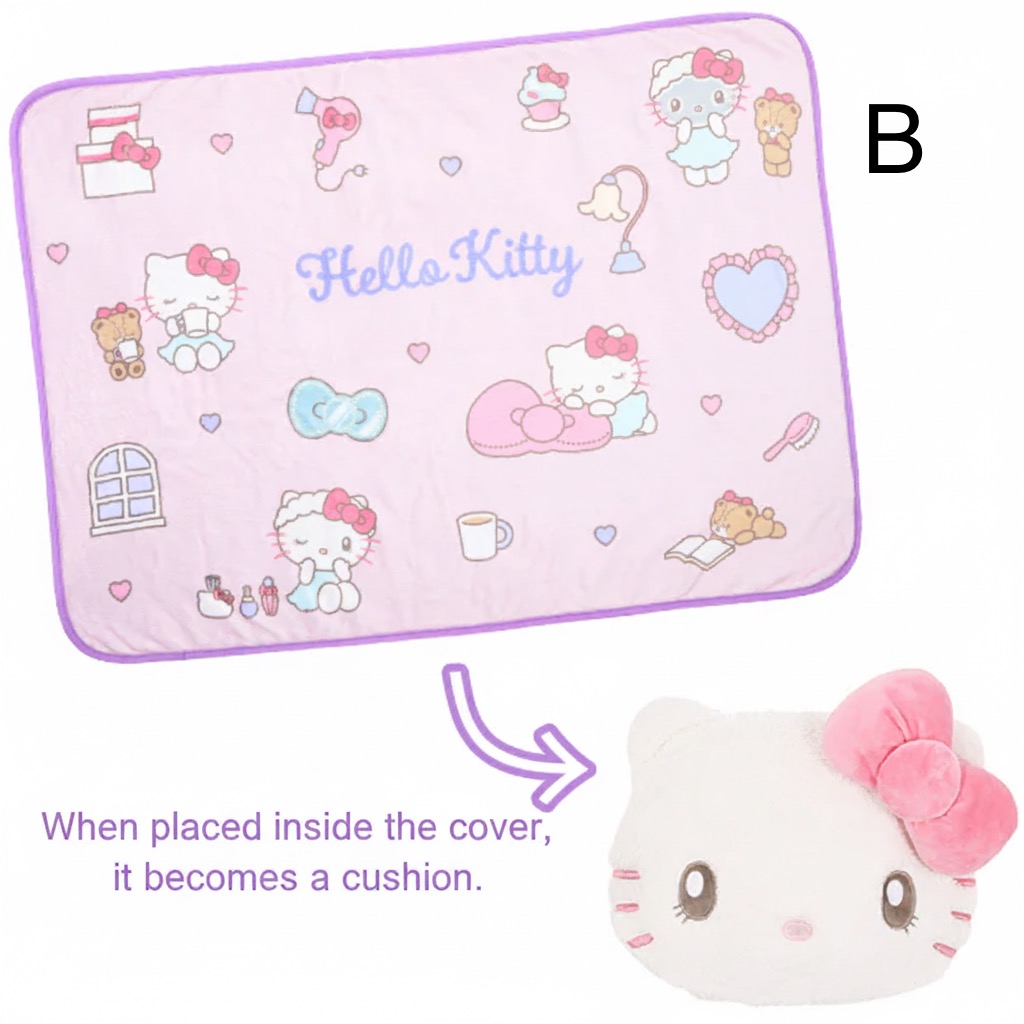 Hello Kitty Blanket with Cover