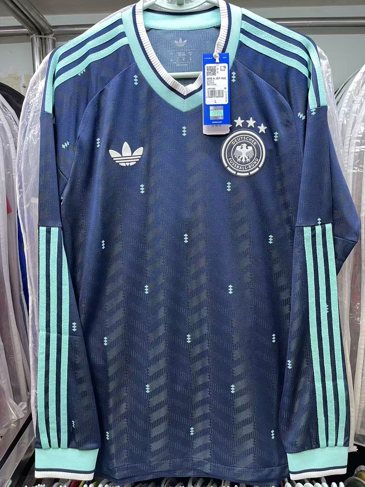2026 Germany Away Long Sleeve Authentic Shirt
