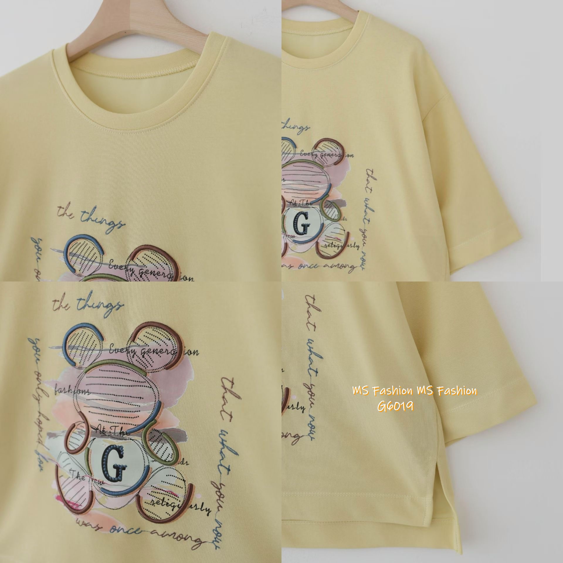 G6019 韓國🇰🇷靚料靚print top