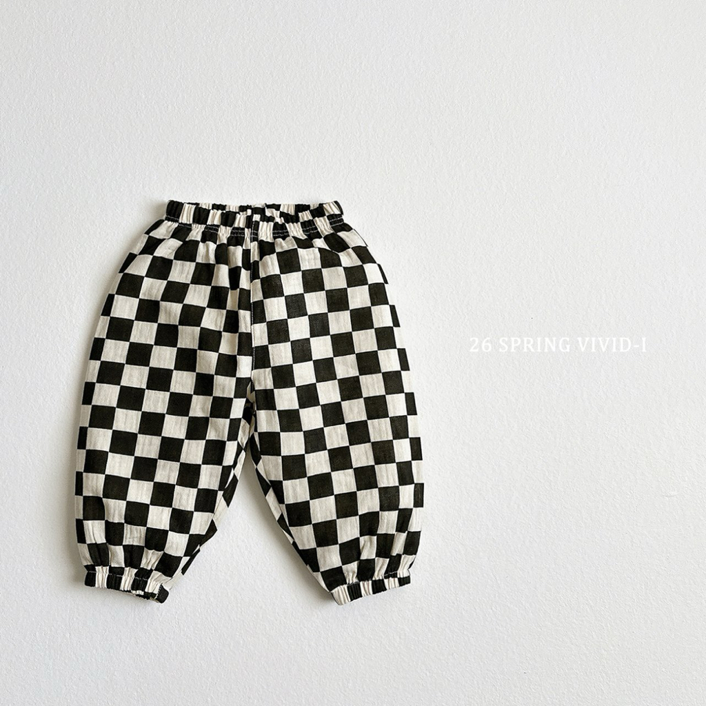 🌸預訂 韓國直送🌸🇰🇷VIVIDI九色創意圖案寬鬆束腳褲