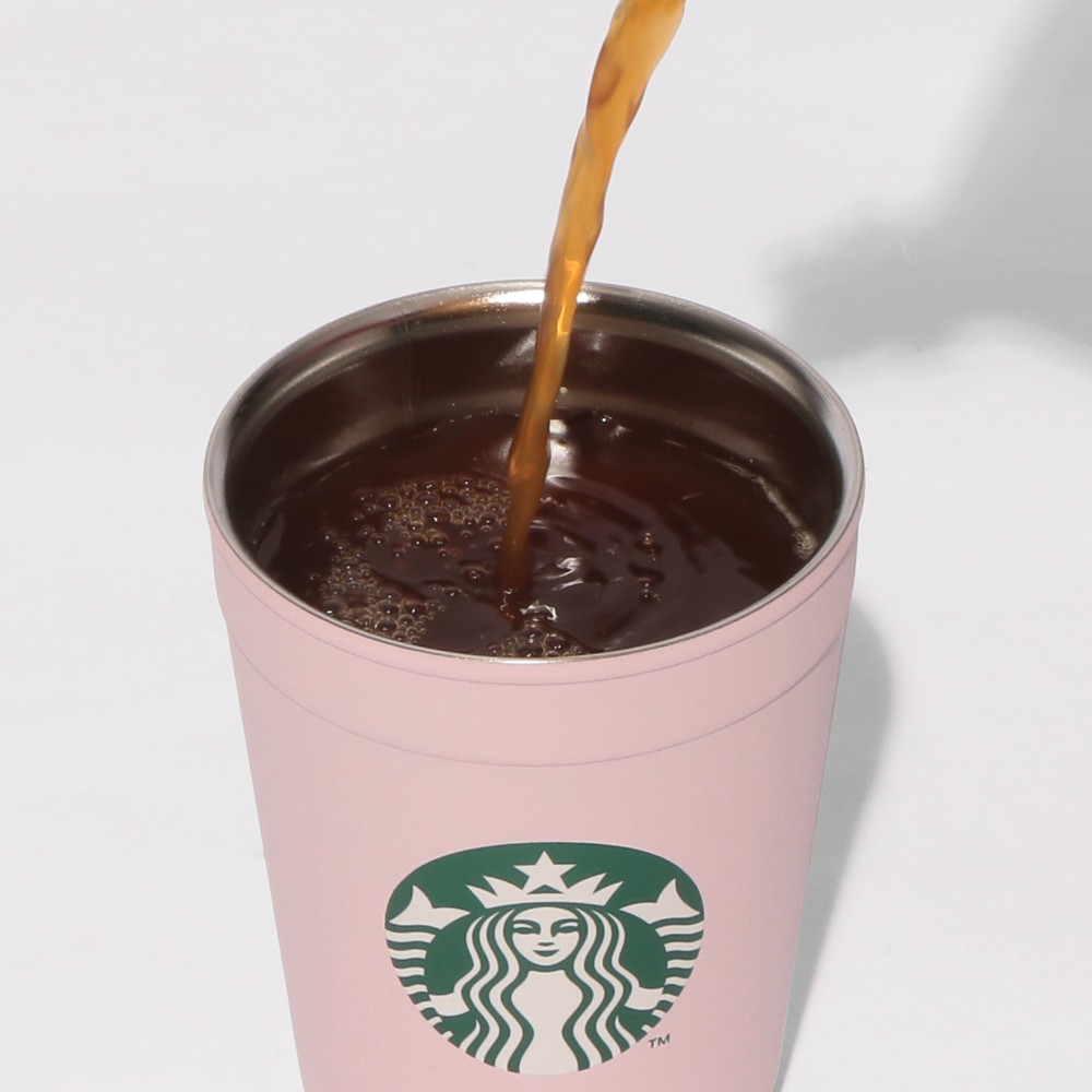 《日本🇯🇵 STARBUCKS 2026 Sakura🌸櫻花杯限定系列》【第一彈】 2WAY 粉紅不鏽鋼杯/杯套 355ml