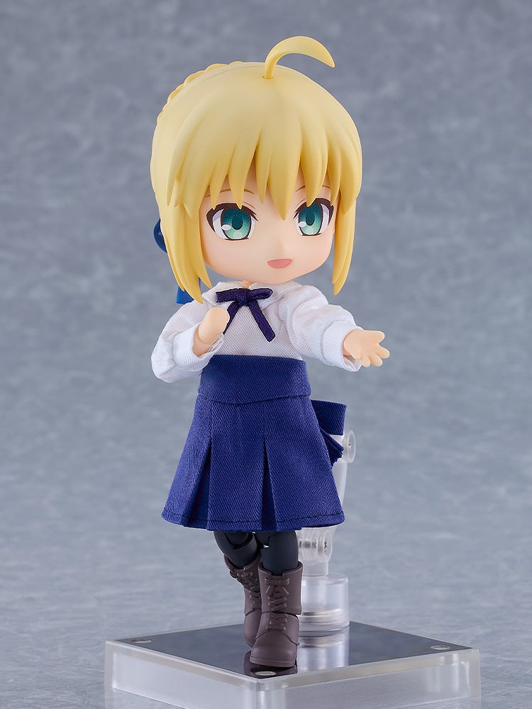 (預訂訂金 $200) (總價 $460) GSC Nendoroid Doll Fate/Grand Order Saber 便服Ver. 黏土娃 (行版)