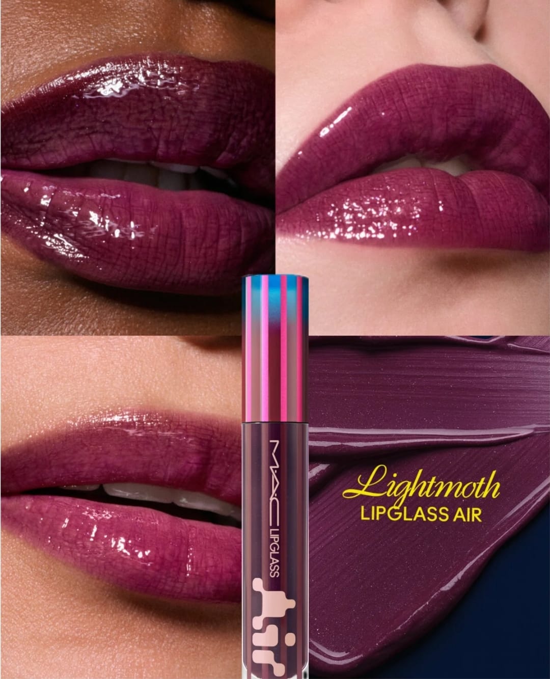 MAC Lipglass Air Non Sticky Gloss Lightmoth 色 5ml  限量版 