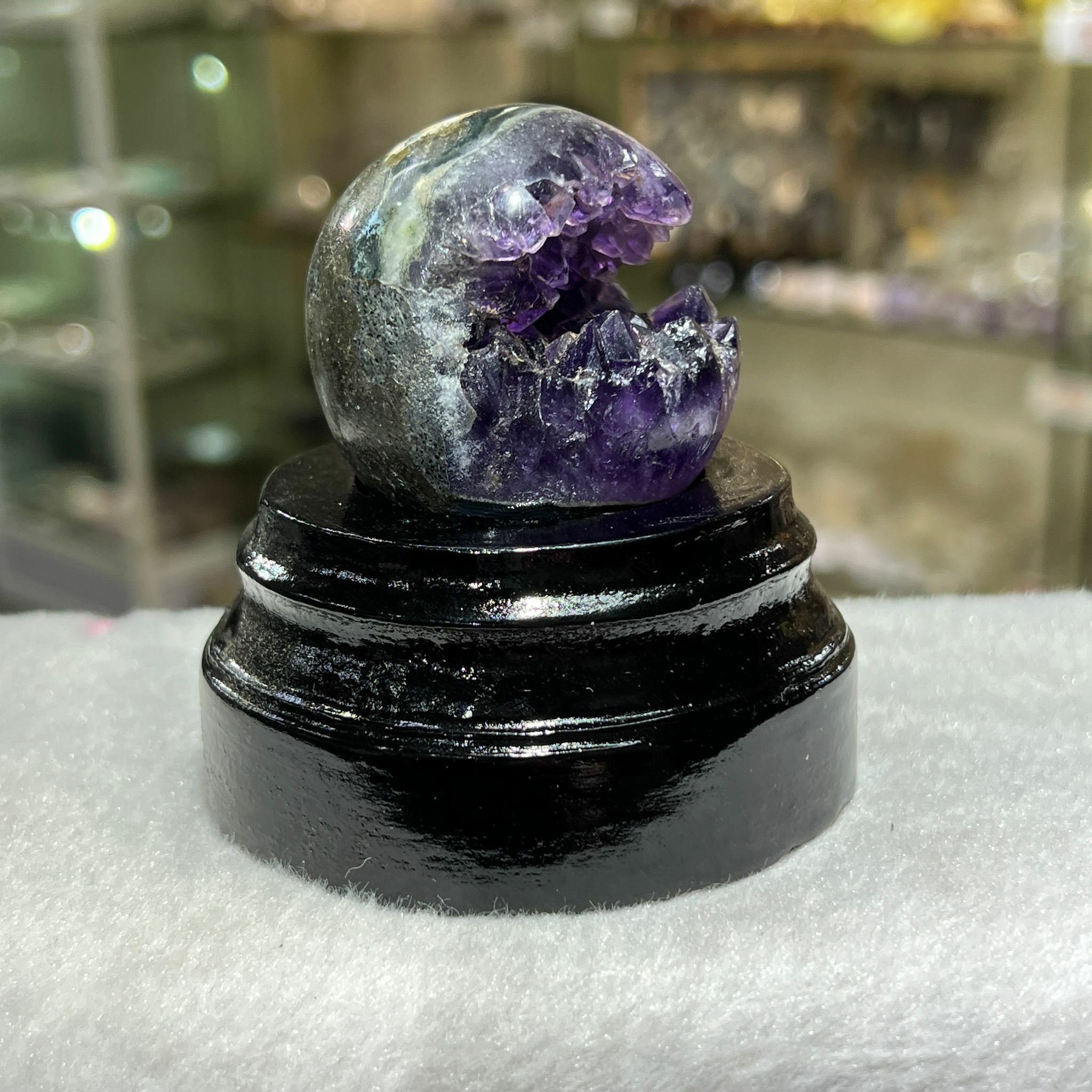 紫晶開口笑 4.7cm+/-