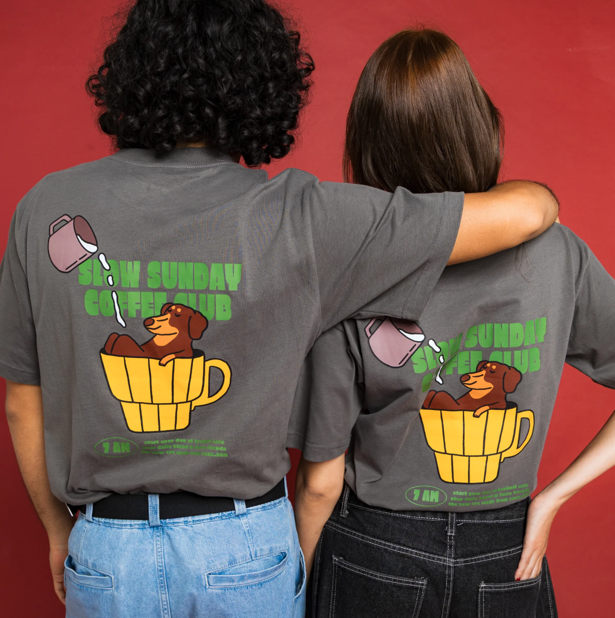 【預訂】泰國臘腸狗Cafe BENKOFF Slow Sunday Shirt