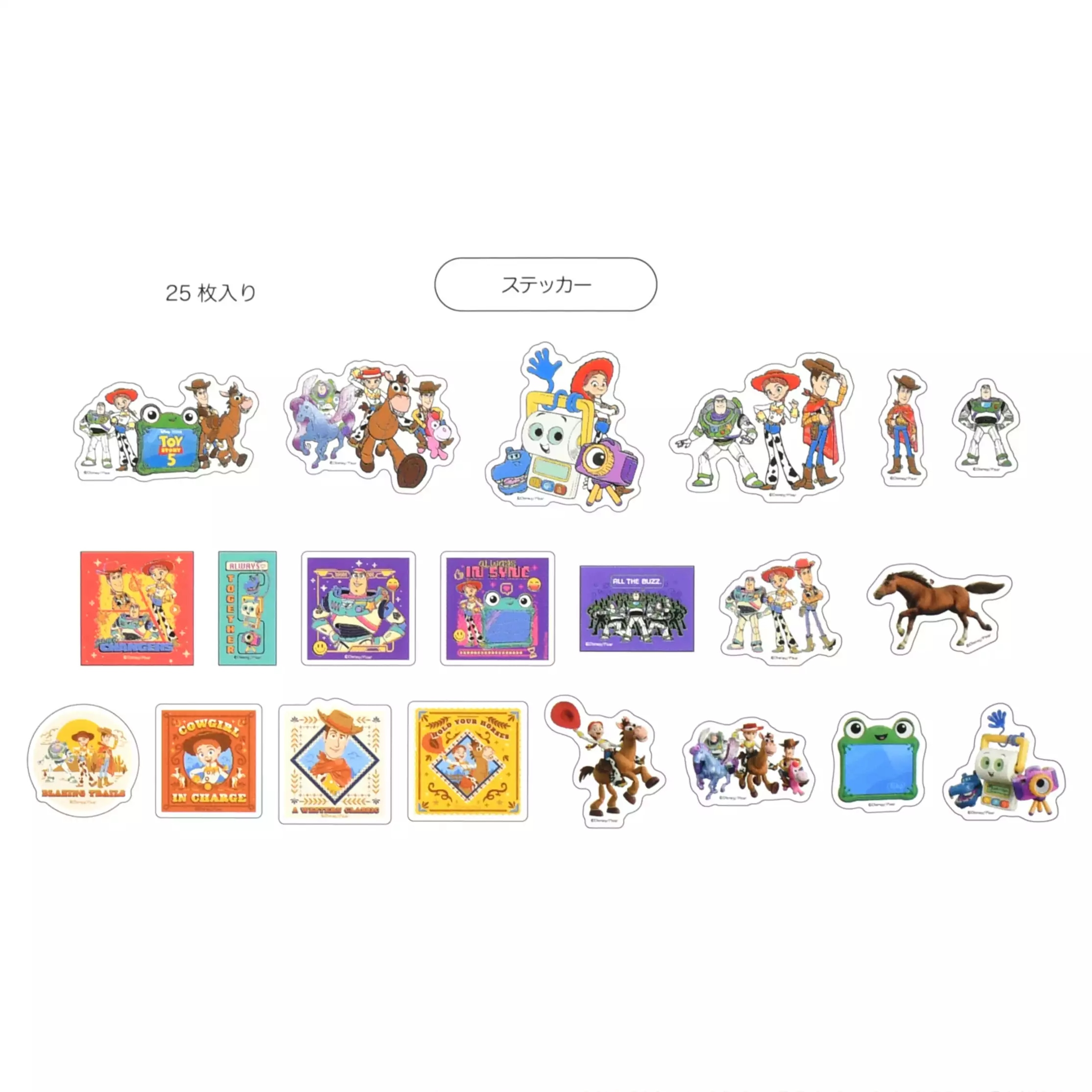 🌸 【預訂】Toy Story Sticker Set - Toy Story Fashion
