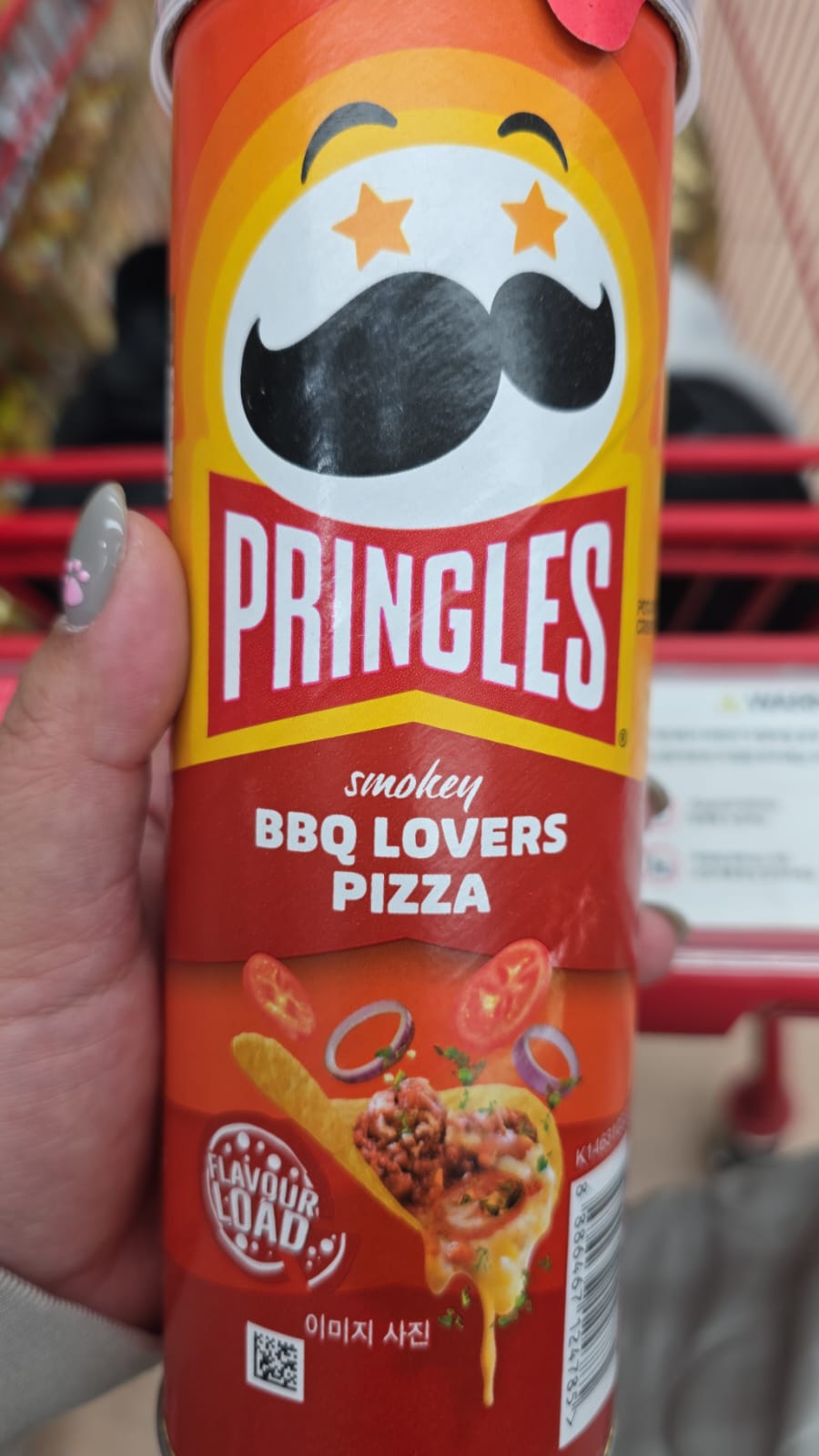 pringles BBQ lovers pizza