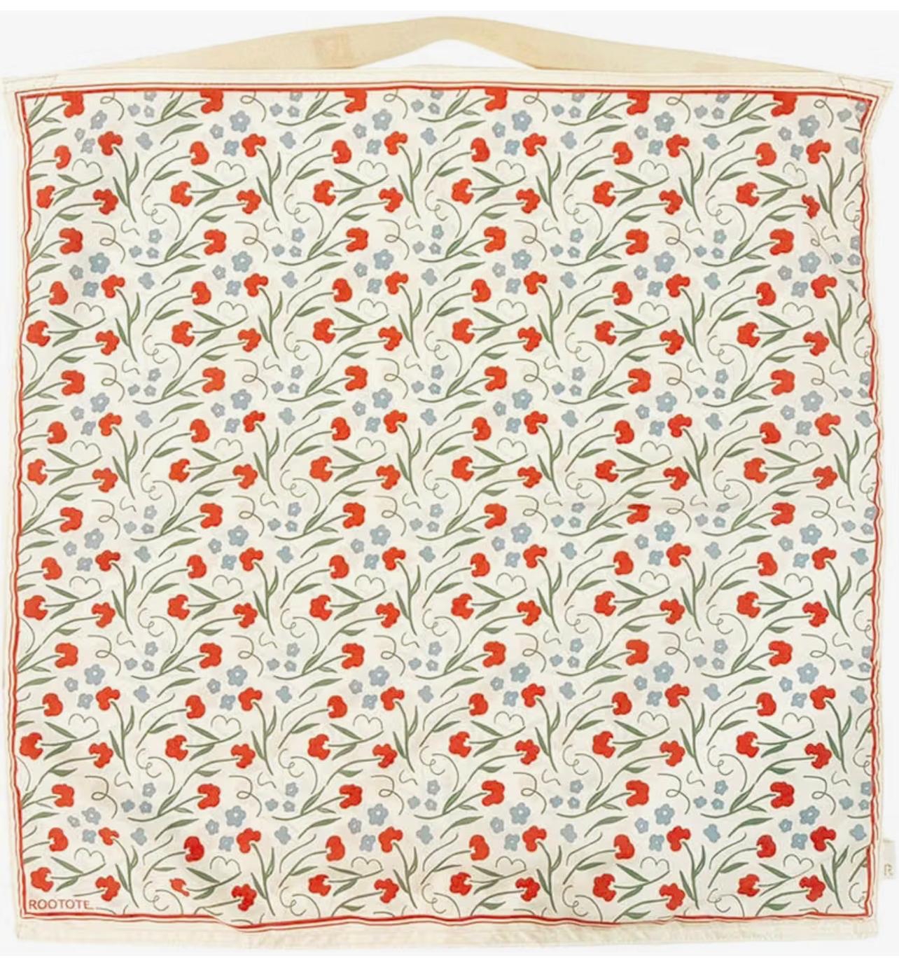 【ROOTOTE】TABLO 50超輕量絲巾袋系列-花花（5色可選）