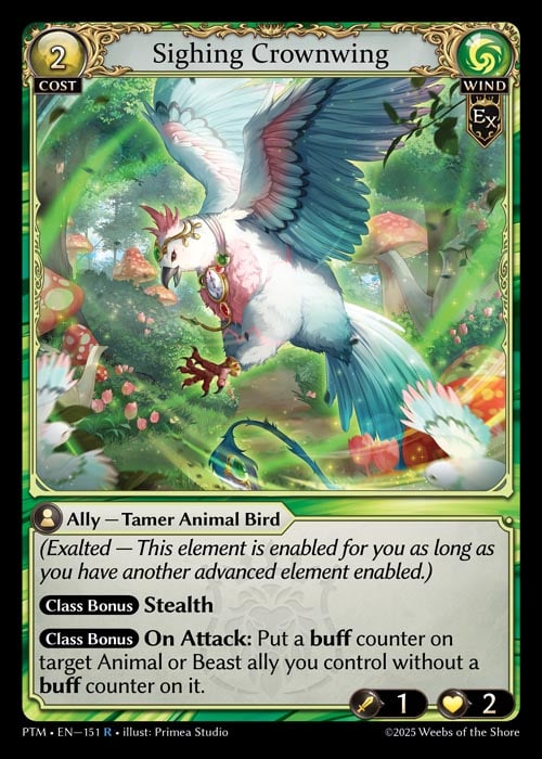 Sighing Crownwing / PTM-151 (R)