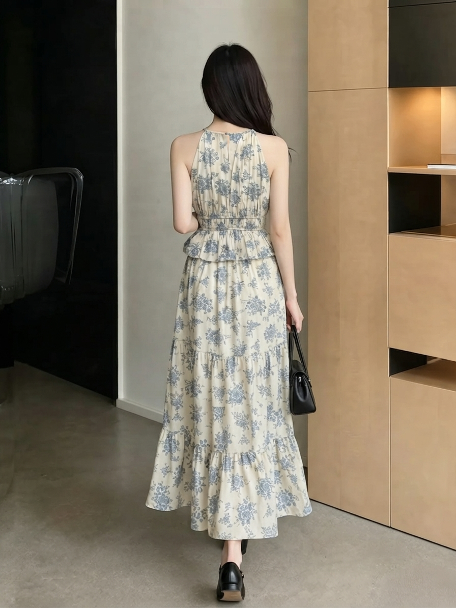 Floral Summer Skirt Set M232