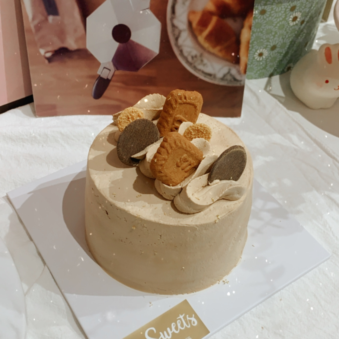 ☕️lotus 脆餅咖啡蛋糕