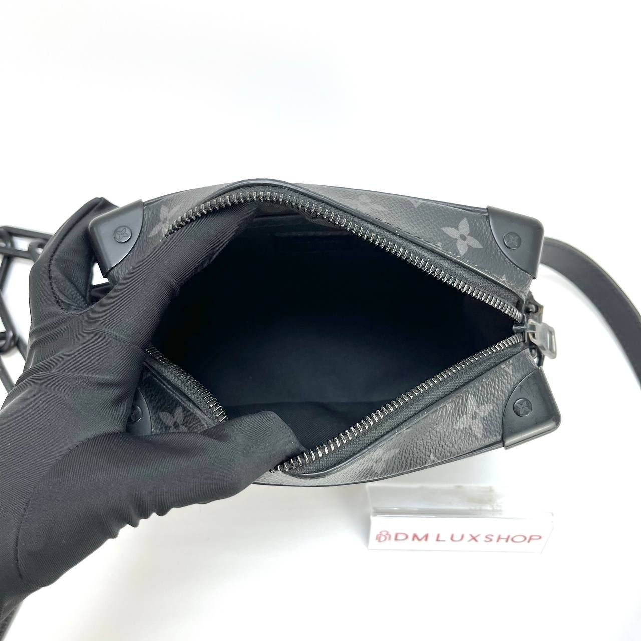 LV Monogram Eclipse Mini Soft Trunk 