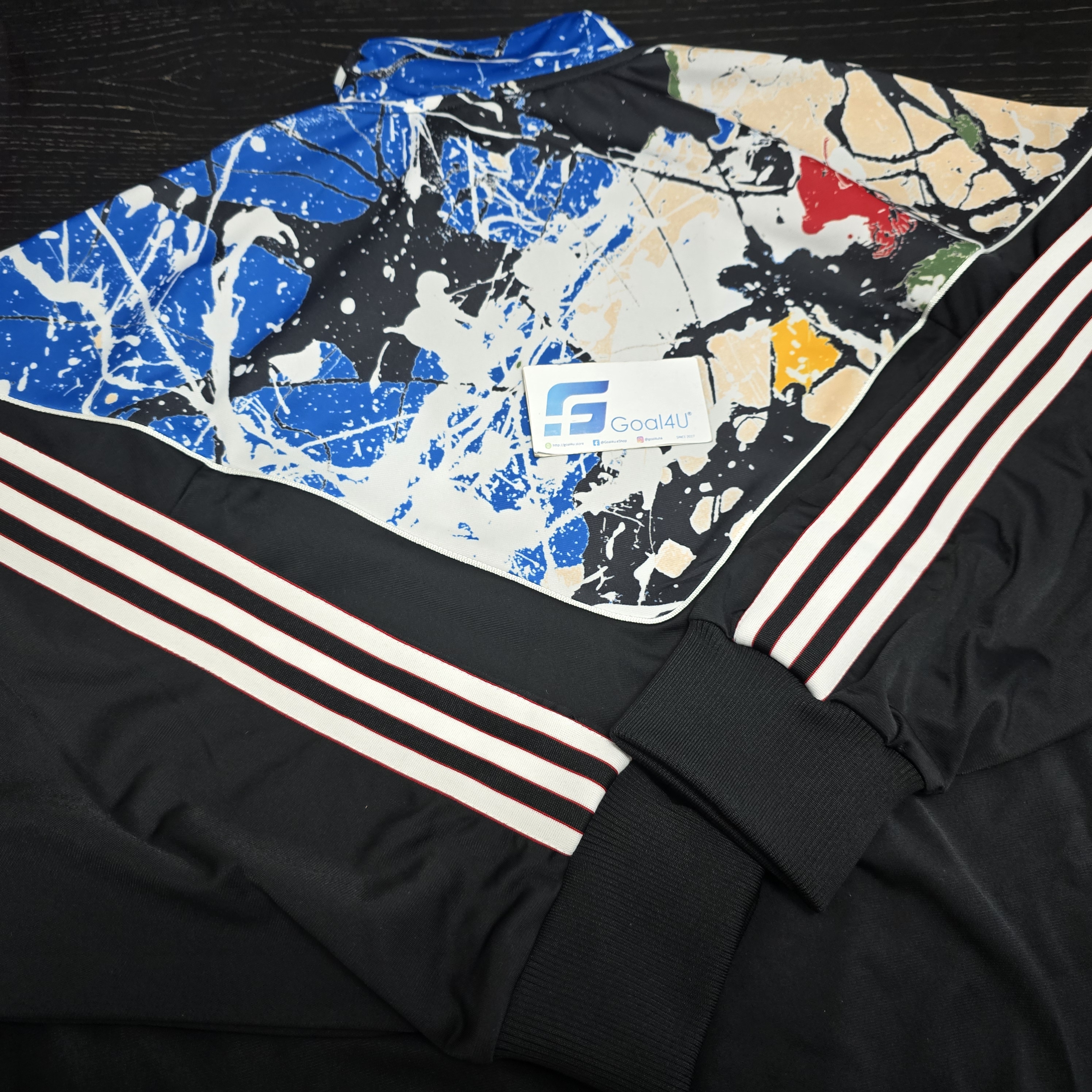 🎶⚽Adidas Manchester United 曼聯 × Stone Roses 進場外套 JZ7094