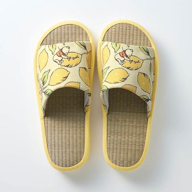 🎀【預訂】Disney 夏日拖鞋 Pooh 檸檬