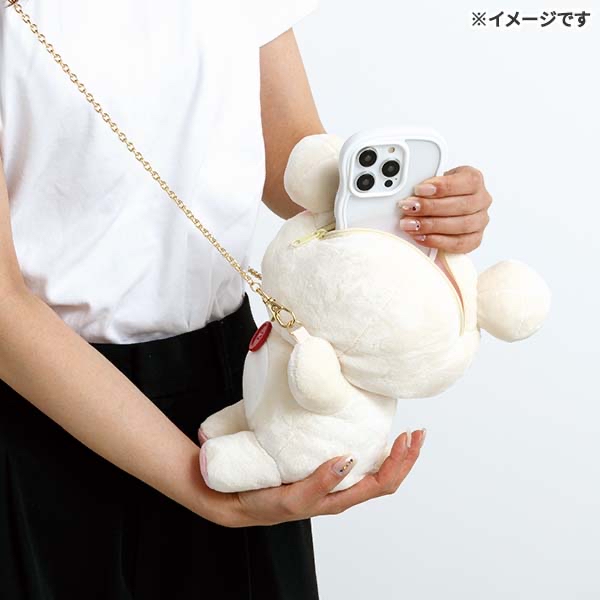 《現貨》全新日本專店限定 小熊10週年紀念系列 小白熊鈄孭電話袋