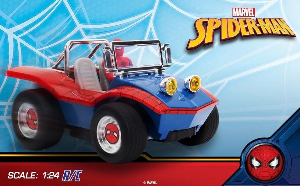 Marvel Spider-Man Buggy R/C 7吋蜘蛛俠遙控越野車 Turbo Boost版 2.4GHz遙控車 香港現貨