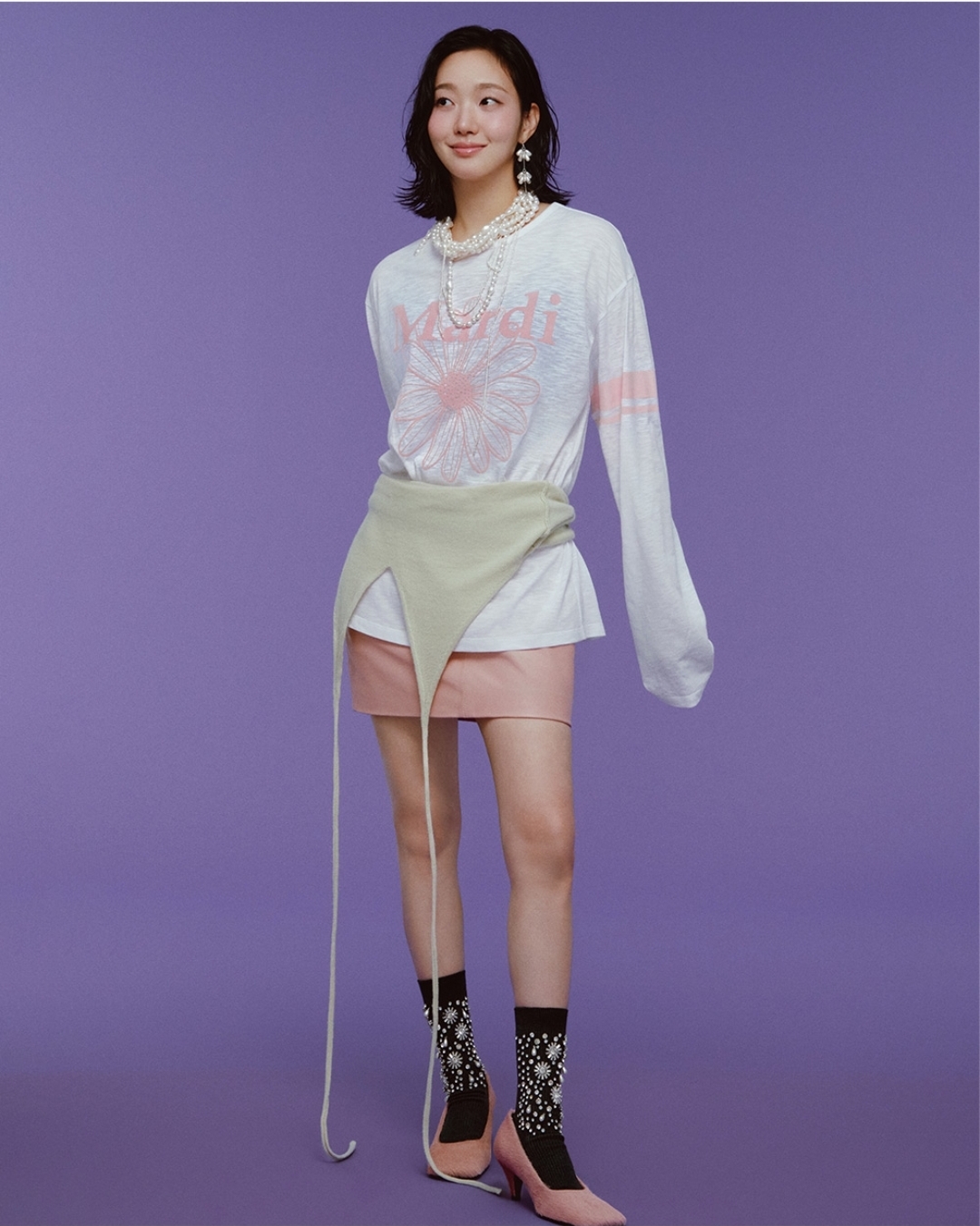 Mardi Mercredi⁠｜Slub Cotton T-Shirt