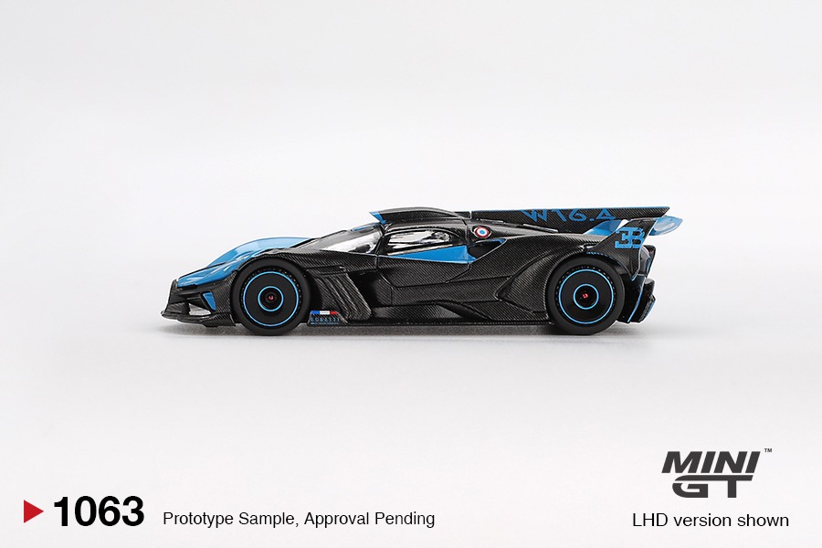 Mini GT 1/64 Bugatti Bolide Presentation - MGT01063-L