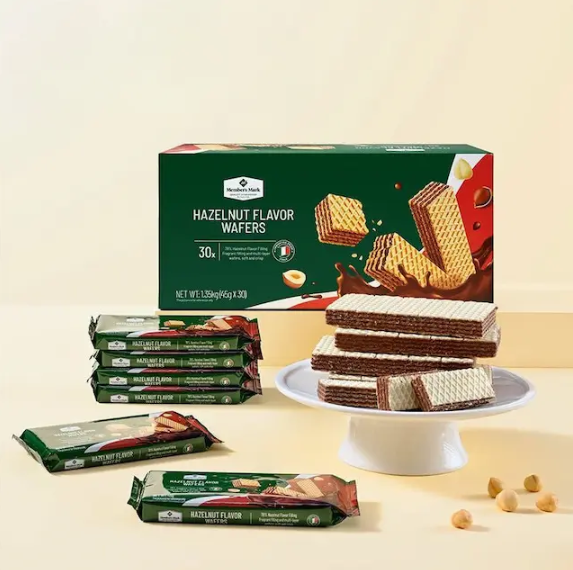 山姆會員商店 - 榛子味威化餅乾 1.35kg (45g x 30包) 平行進口