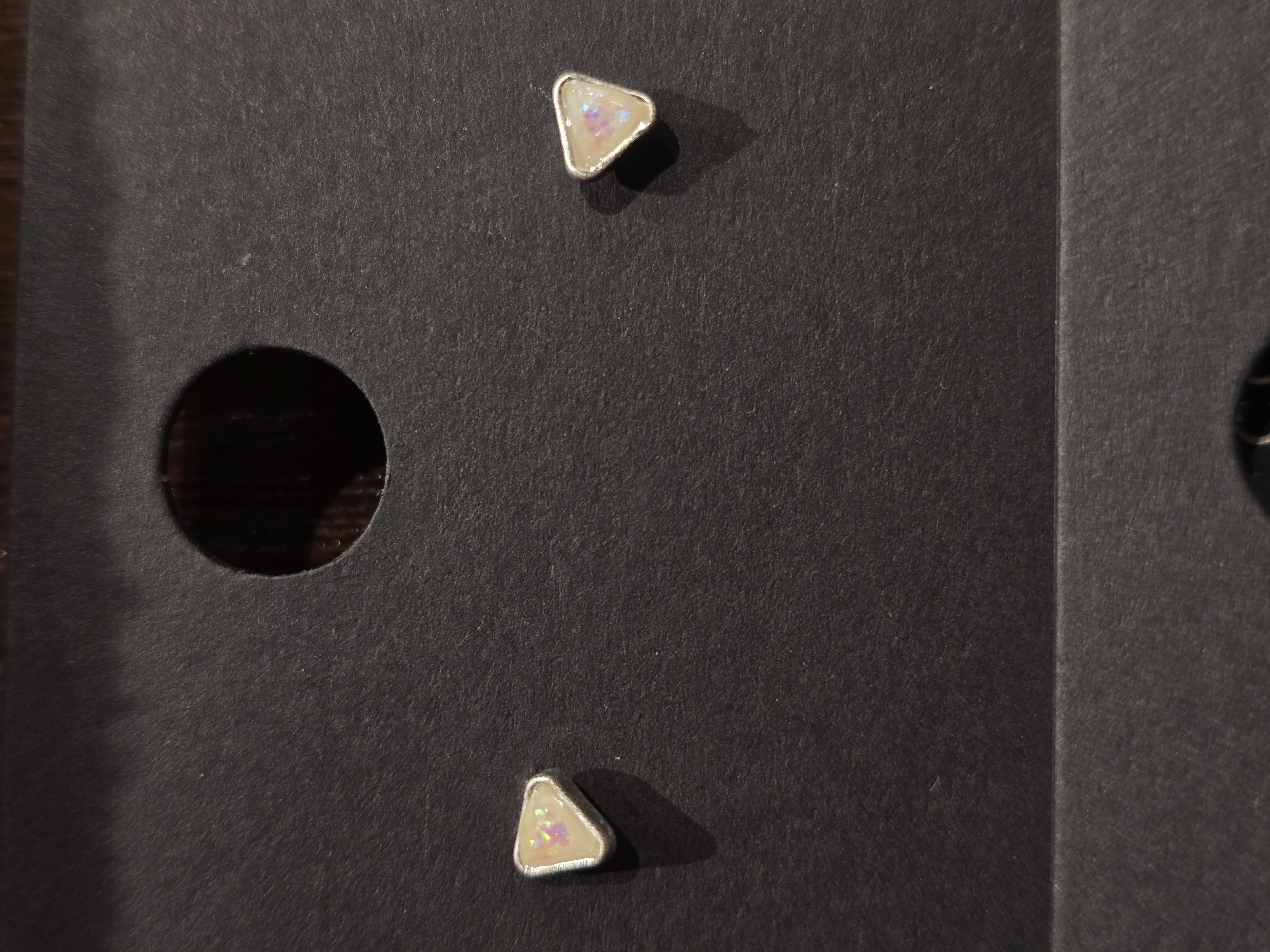 Opal Prism Stud Earrings