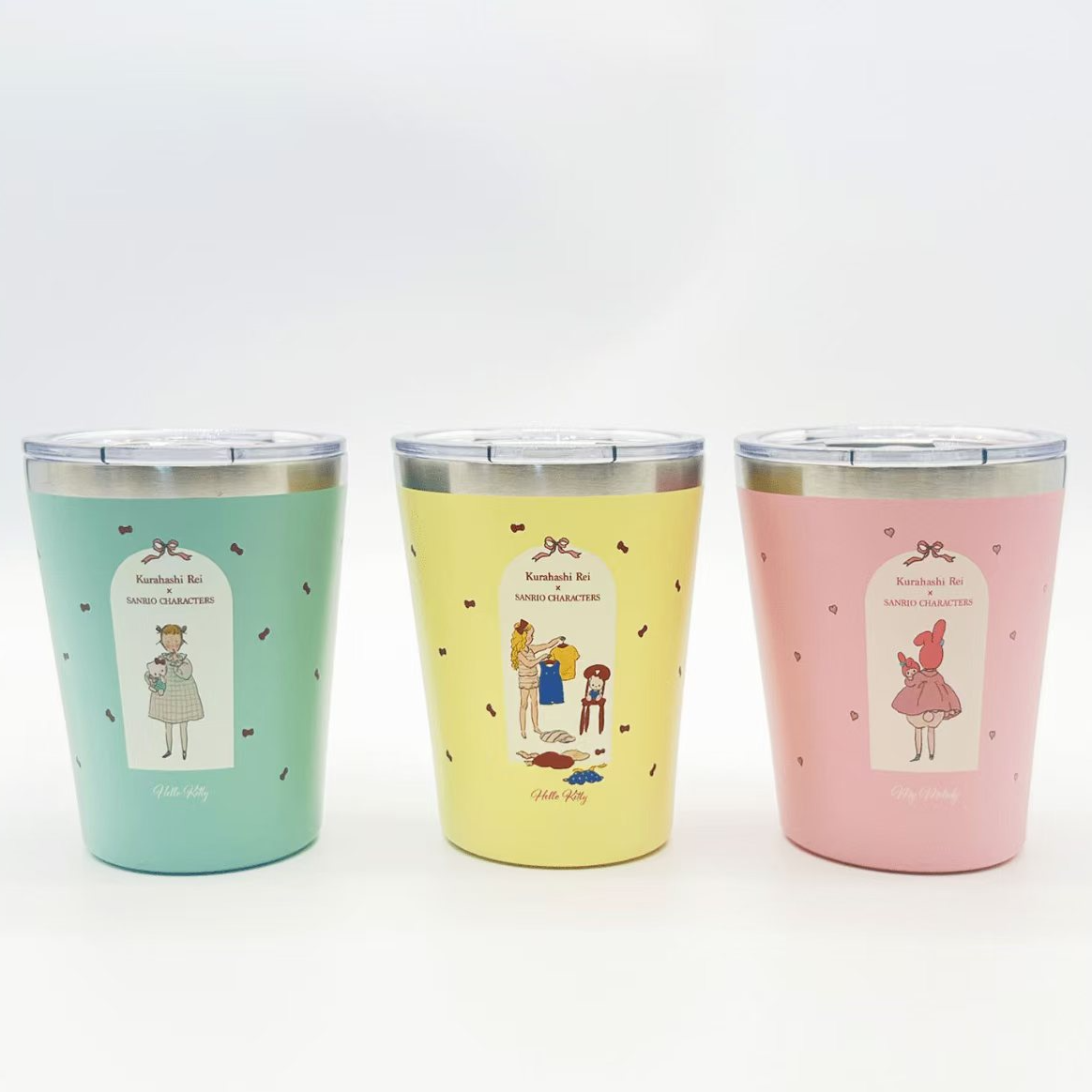 日本直送！倉橋伶衣 x Sanrio 聯乘版保溫杯 350ml 