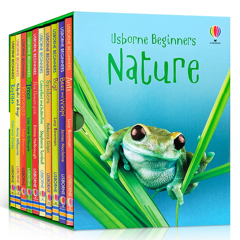 Usborne Beginners Nature 初探自然 兒童科普讀物｜10 books｜英文科普知識繪本