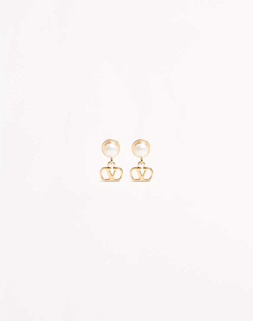 訂貨📮Valentino VLOGO 吊款珍珠耳環 