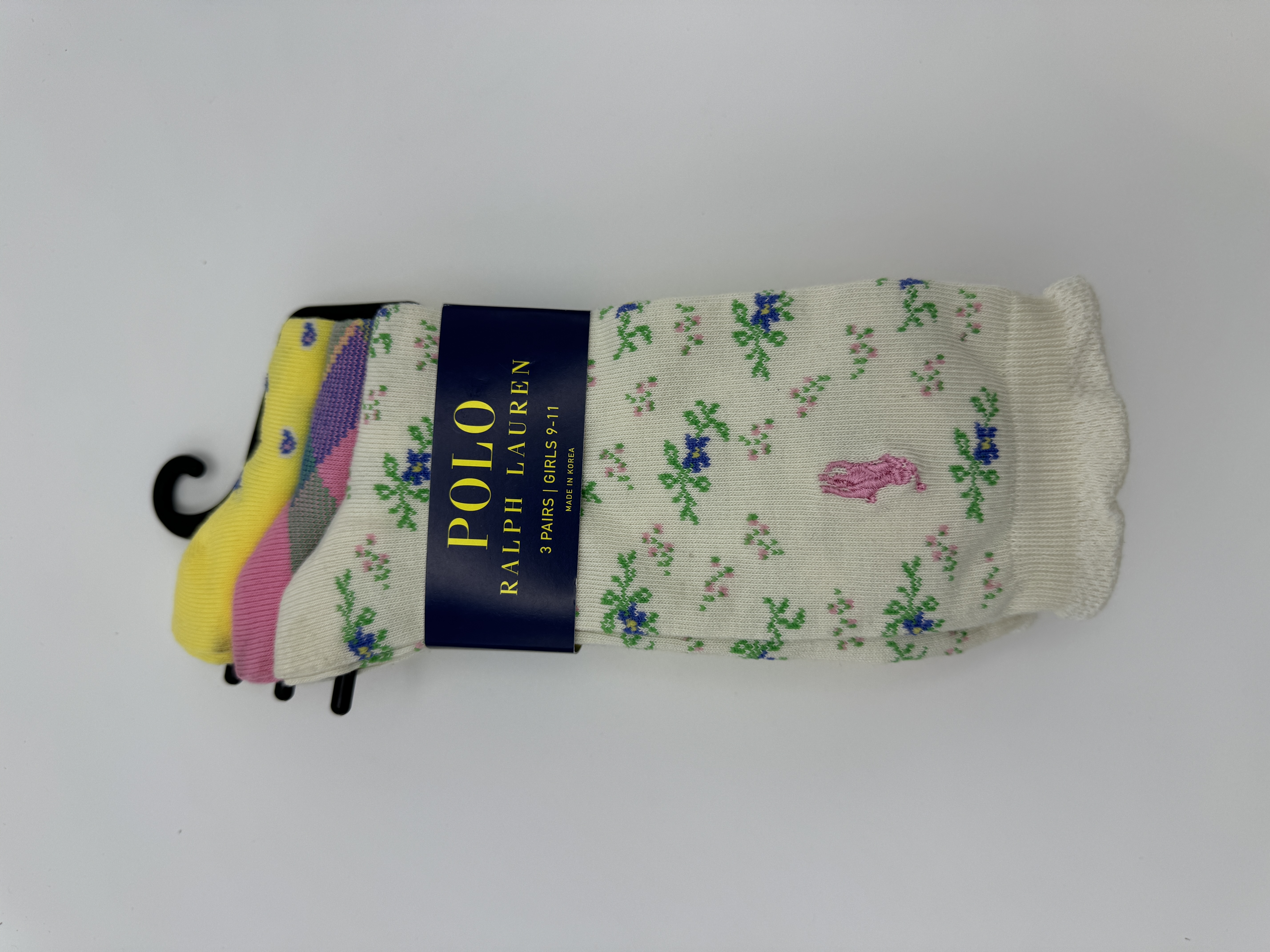 Polo Ralph Lauren女裝/女童裝襪（香港現貨）三對裝