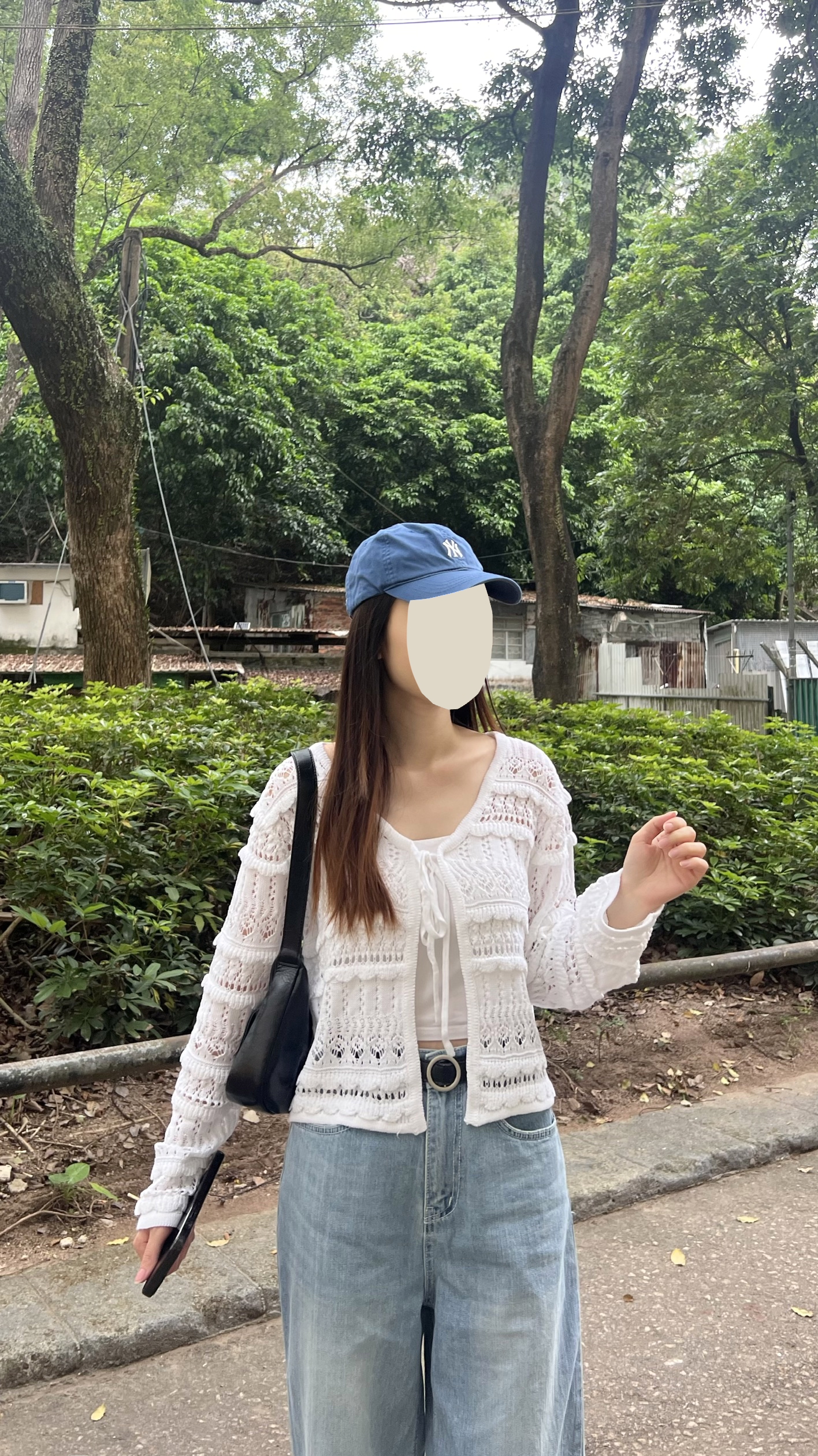 椰子千層雪花冰鏤空外搭 現貨