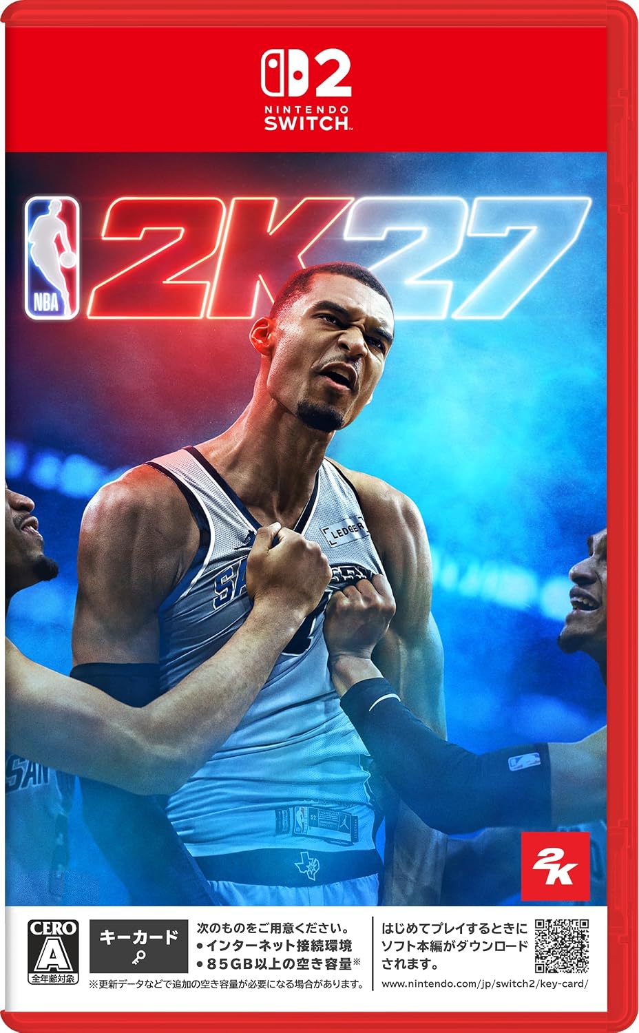 SW2 NBA 2K27  中/英/日文  ( 日文封面 ) SW2-0537
