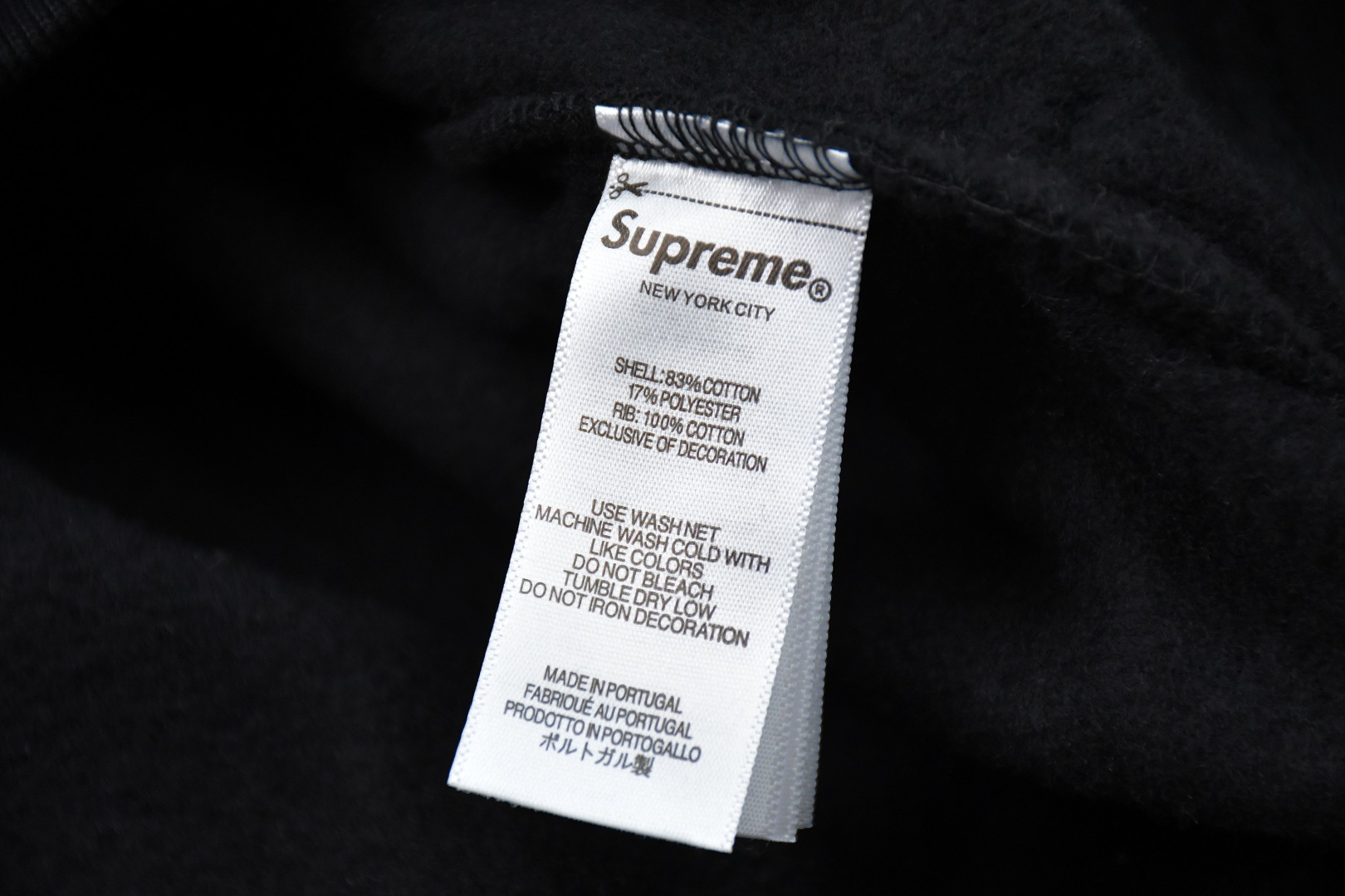 Supreme Collegiate Appliqué Zip Up Hooded Sweatshirt