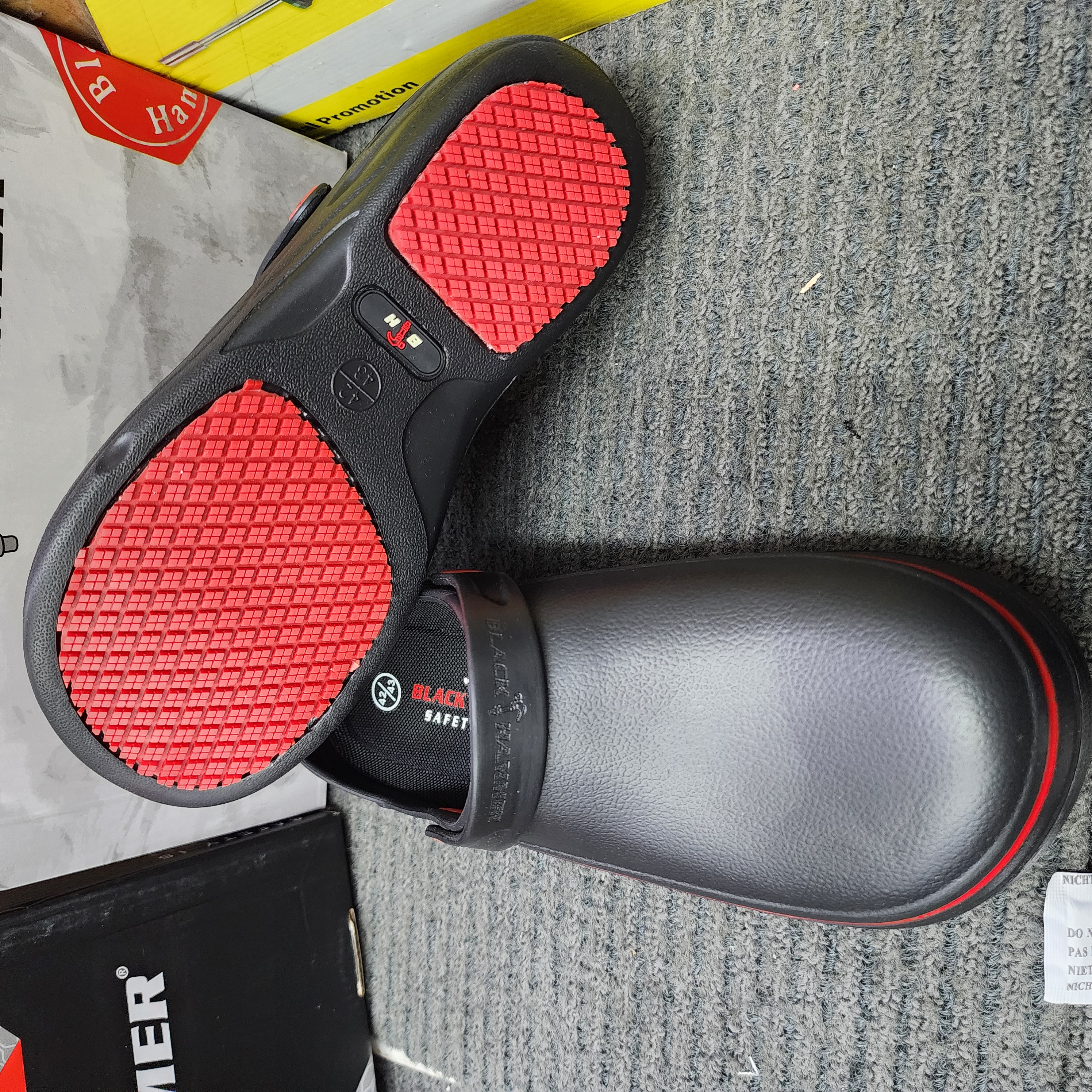 BLACK HAMMER SAFETY CLOGS BHC-S085 for Kitchen Lab Kasut Keselamatan