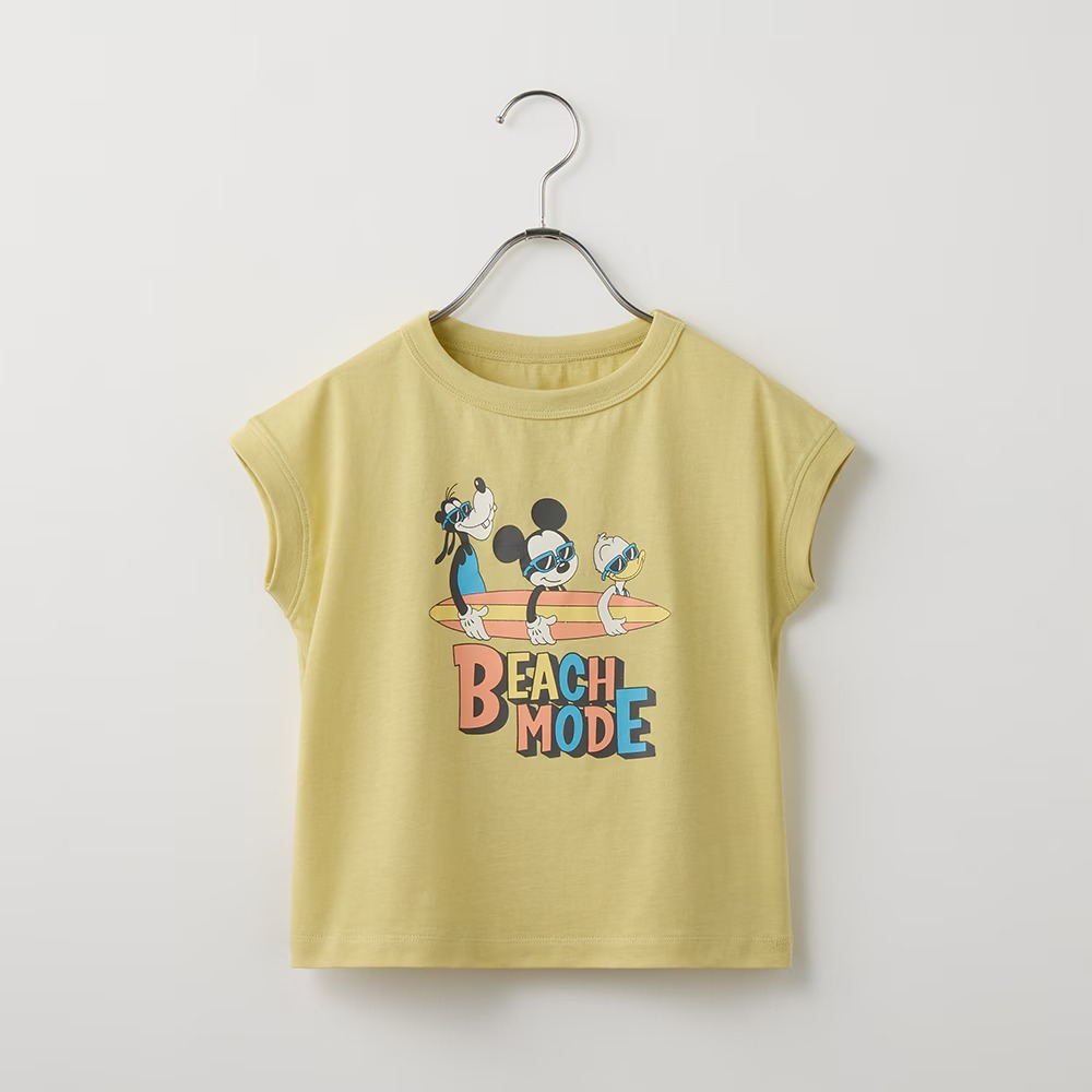 【⭐訂購⭐】 🇯🇵日本直送🌀#Disney 接觸冷感法式袖 tee 🌀 [PLFA-0005] [260703]